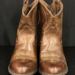Ariat Darlin Dark Brown Western Boots - Size 9